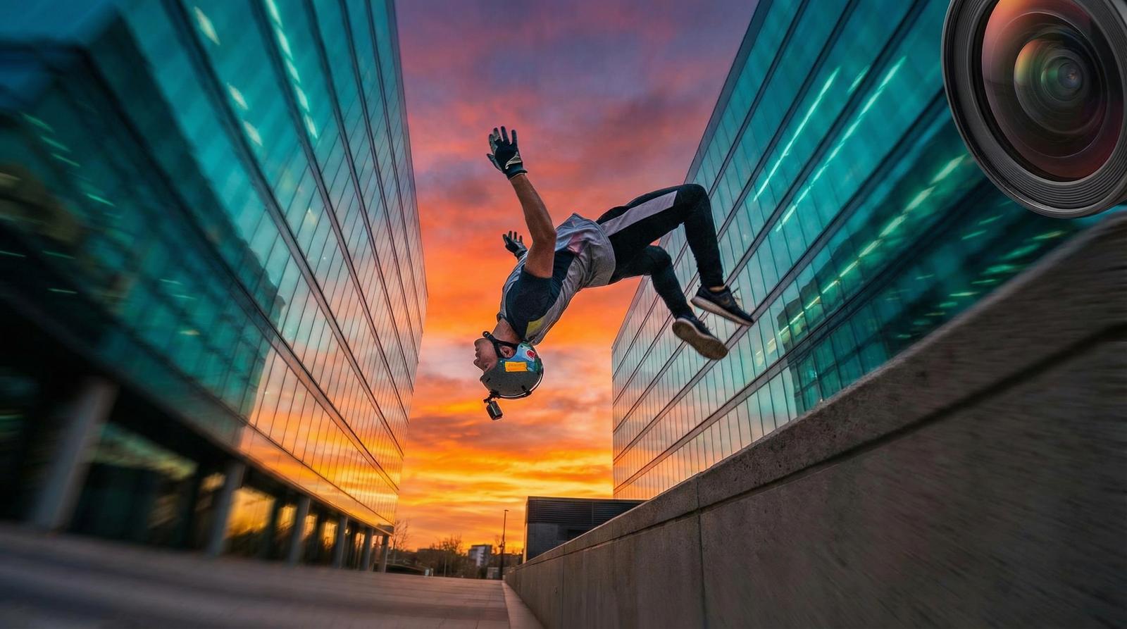 网红主播极限运动视频